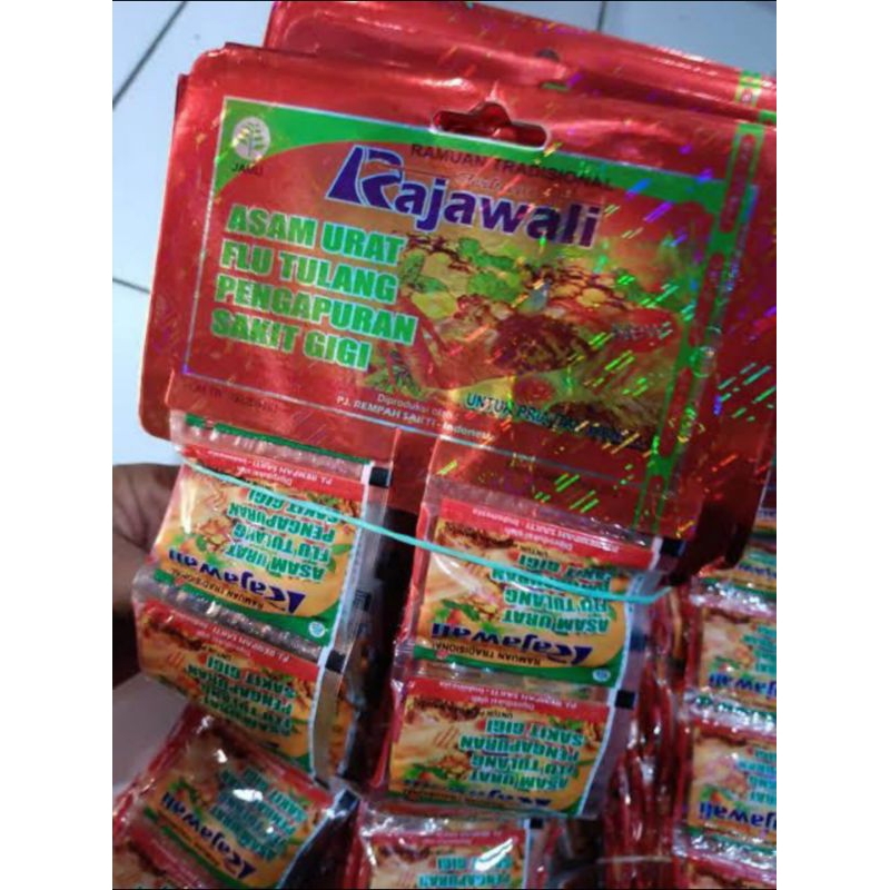 

obat asam urat, rajawali,(harga per 10 hanger)