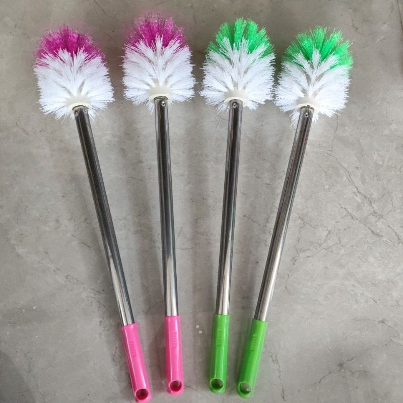 Sikat WC Gagang Stainless, Dragon Denada, sikat toilet dragon denada,sikat WC gagang,sikat WC bulat