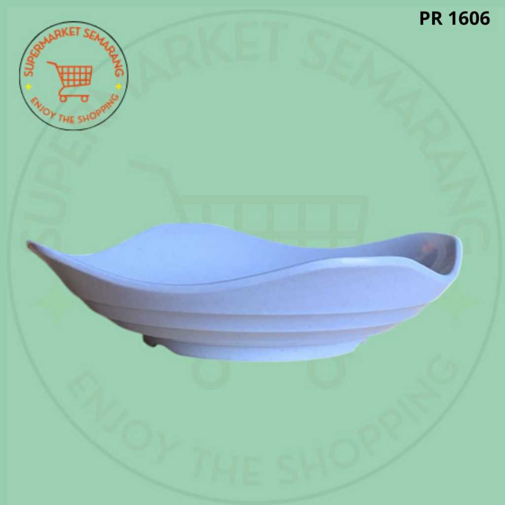 (DONY PR-1606) Piring Saji Segi Melamin / Piring Melamin Segi Dony