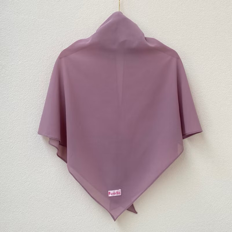 Preloved Pastella Naura Hijab Segitiga Inner Dusty Purple