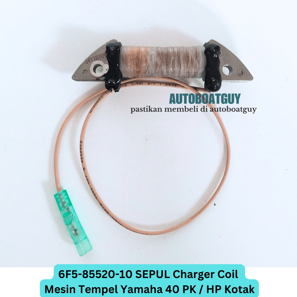 6F5-85520-10 SEPUL Charger Coil Mesin Tempel Yamaha 40 PK / HP Kotak