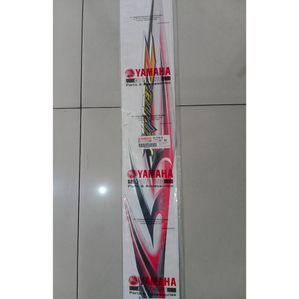 STIKER BODY SAMPING JUPITER Z 2P2-F173E-00 ORIGINAL YAMAHA