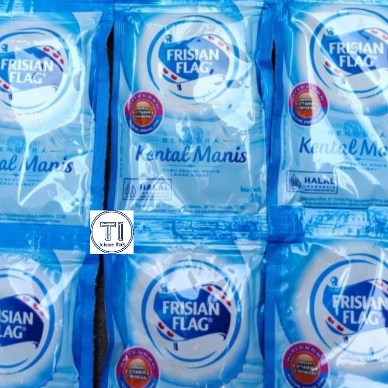 

Frisian Flag susu bendera kental manis [renceng]