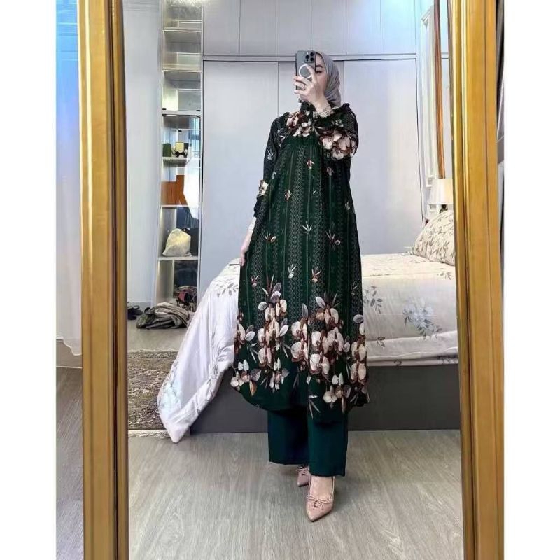 SETELAN WANITA ONE SET KAYSHILA BAJU SETELAN TUNIK SETELAN ATASAN DAN BAWAHAN TERBARU