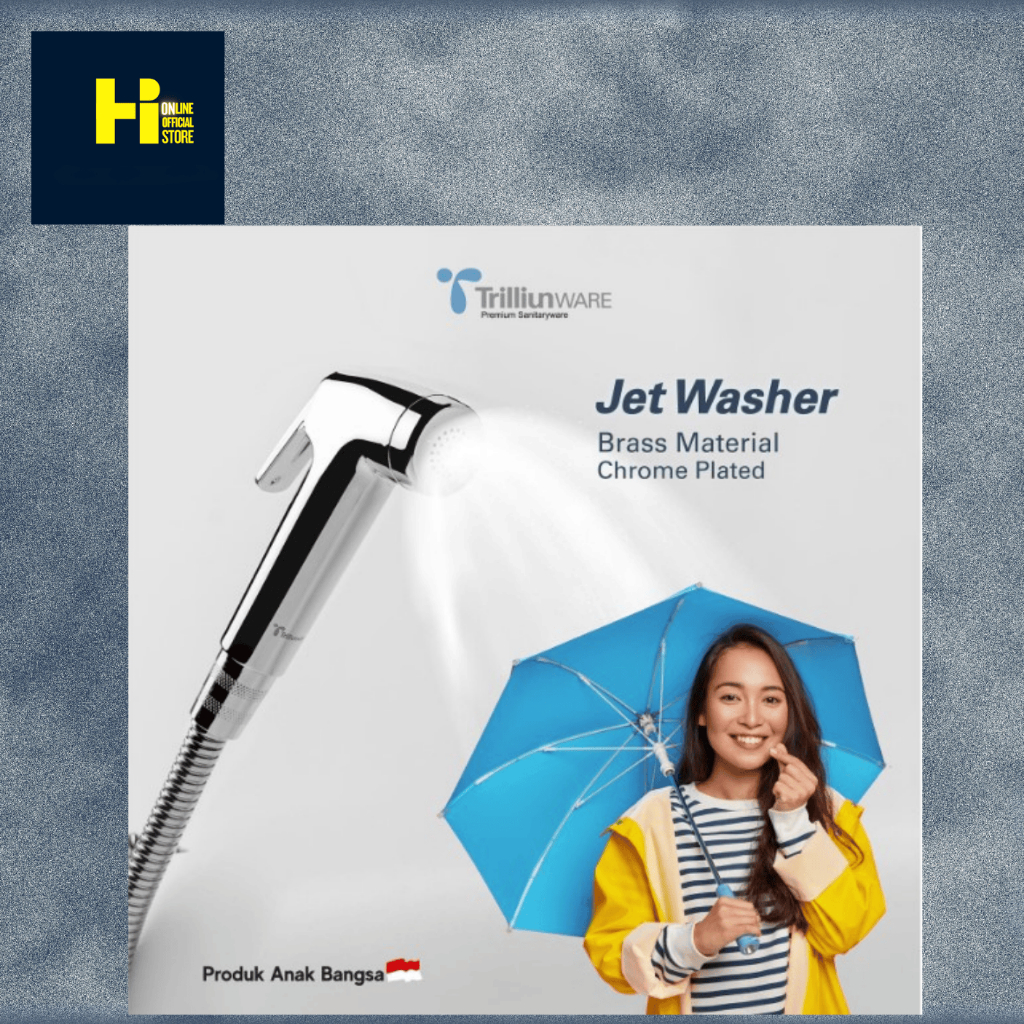 TRILLIUNWARE JET SHOWER KLOSET DUDUK