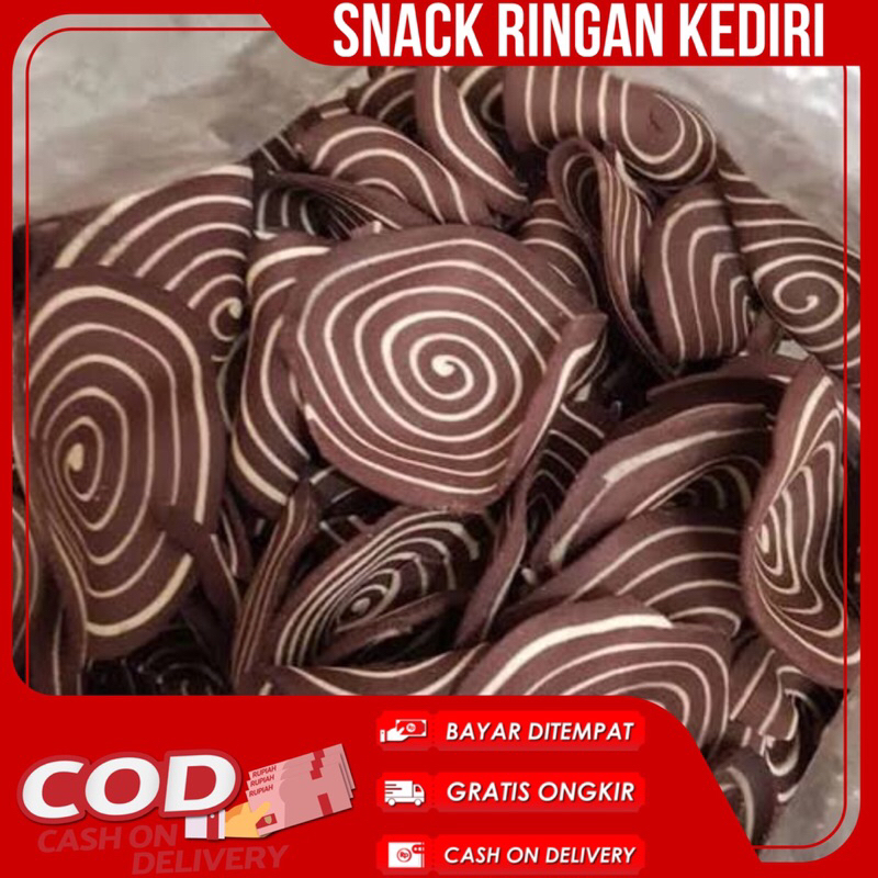 

kuping gajah snack 250gr coklat murah / kuping gajah renyah / kuling gajah coklat