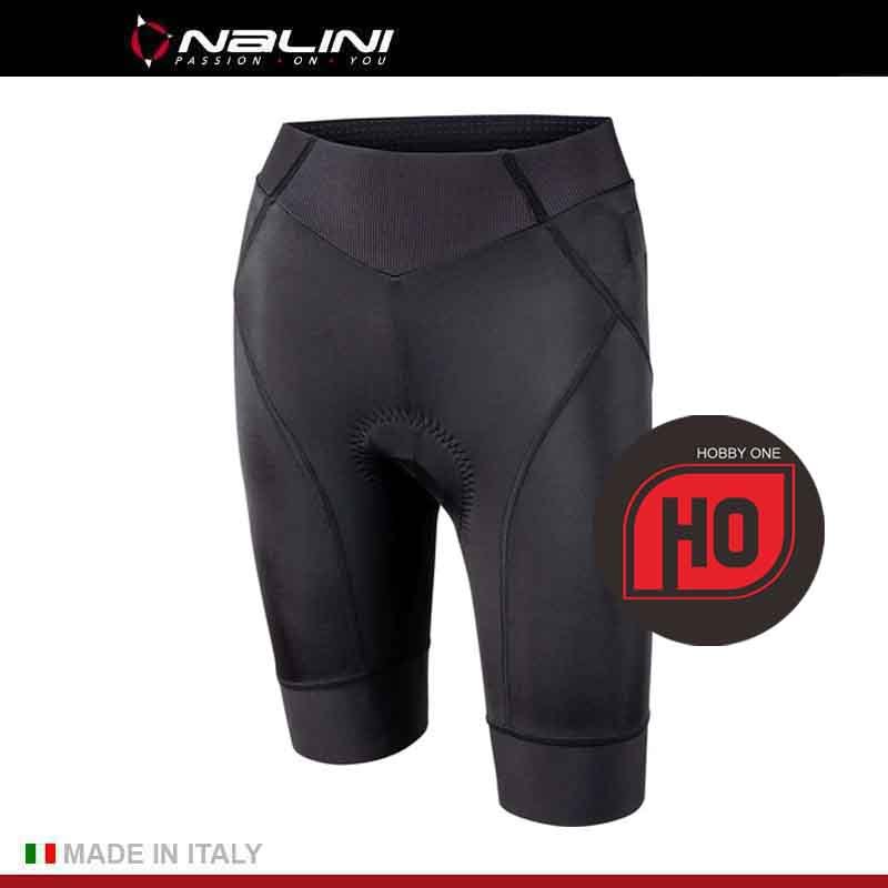 NALINI NAGANO 1998 WOMEN SHORT 4010 BLACK NERO - Celana Pendek Sepeda Wanita