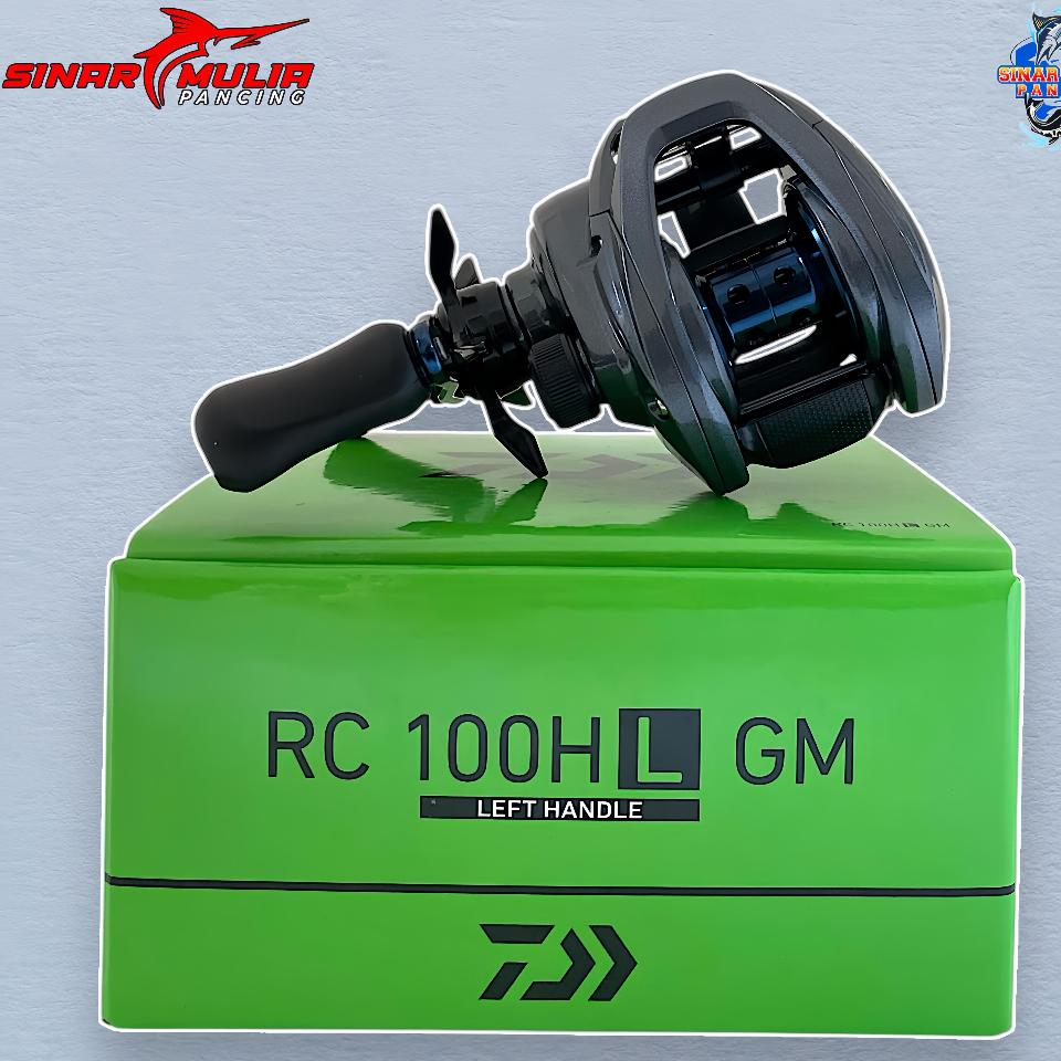 REEL BC DAIWA RC 100 HL GM ( LEFT HANDLE )