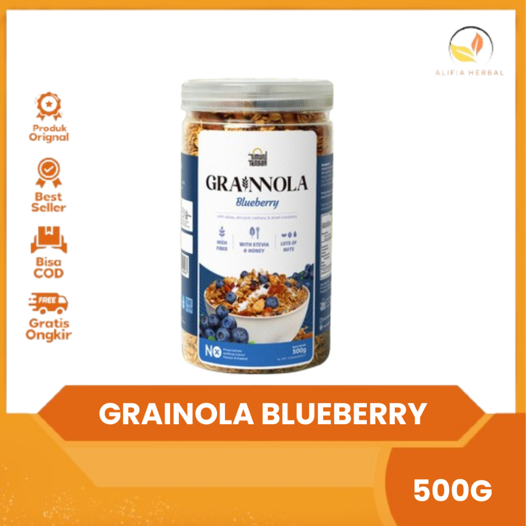 

COMBO GRANOLA HONEY & BLUEBERRY 500 GR