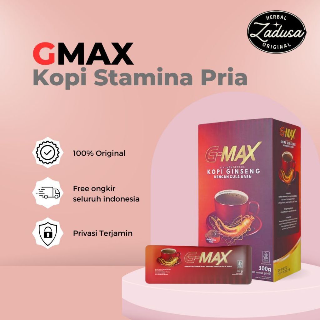 

PROMO TERLARIS KOPI-GMAX ORIGINAL