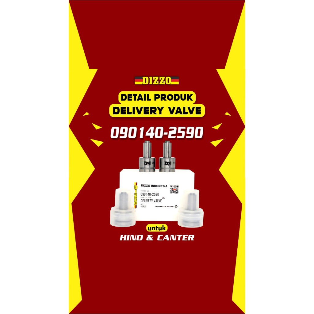 Delivery Valve Canter Lohan Dutro 2590 Dizzo