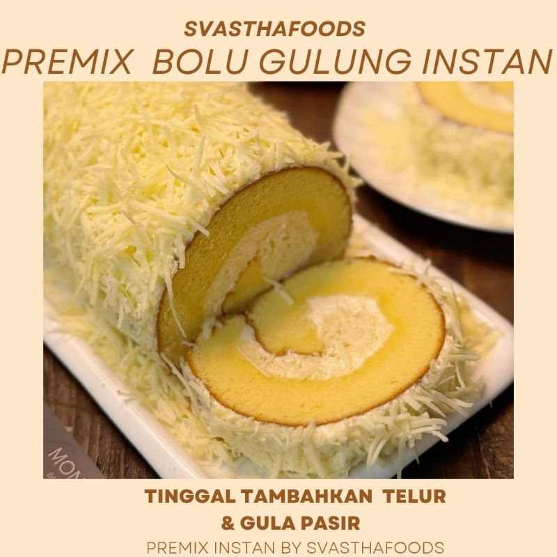 

Tepung Instan Bolu Gulung 3 in 1 Premix instan Baking