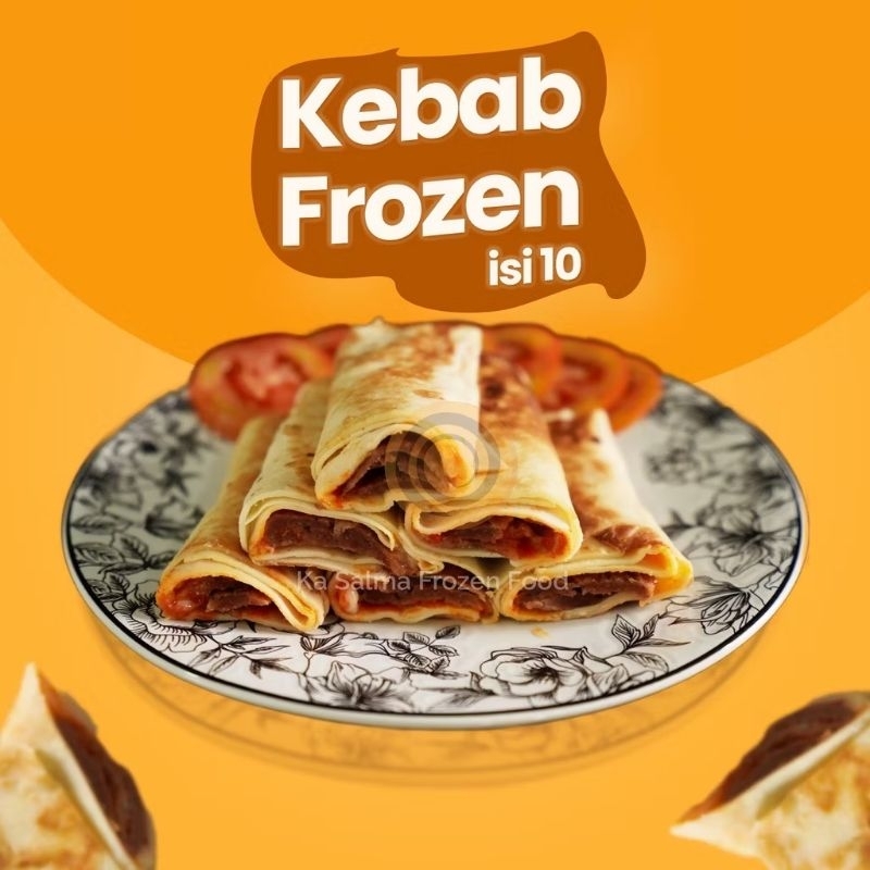 

A10 Kebab Mini Frozen Premium Full Daging Isi 10