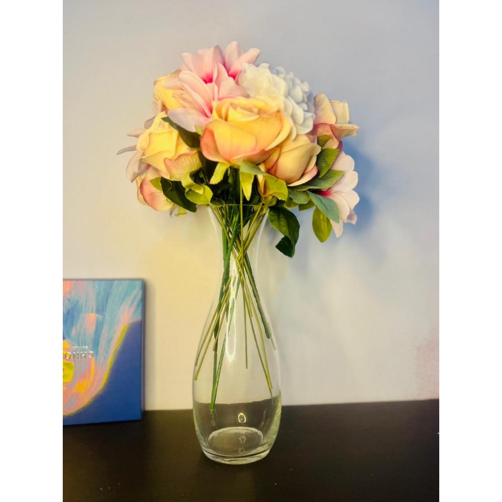 Vas Kaca Bening Vas Kaca Elegan Vas Kaca Tabung