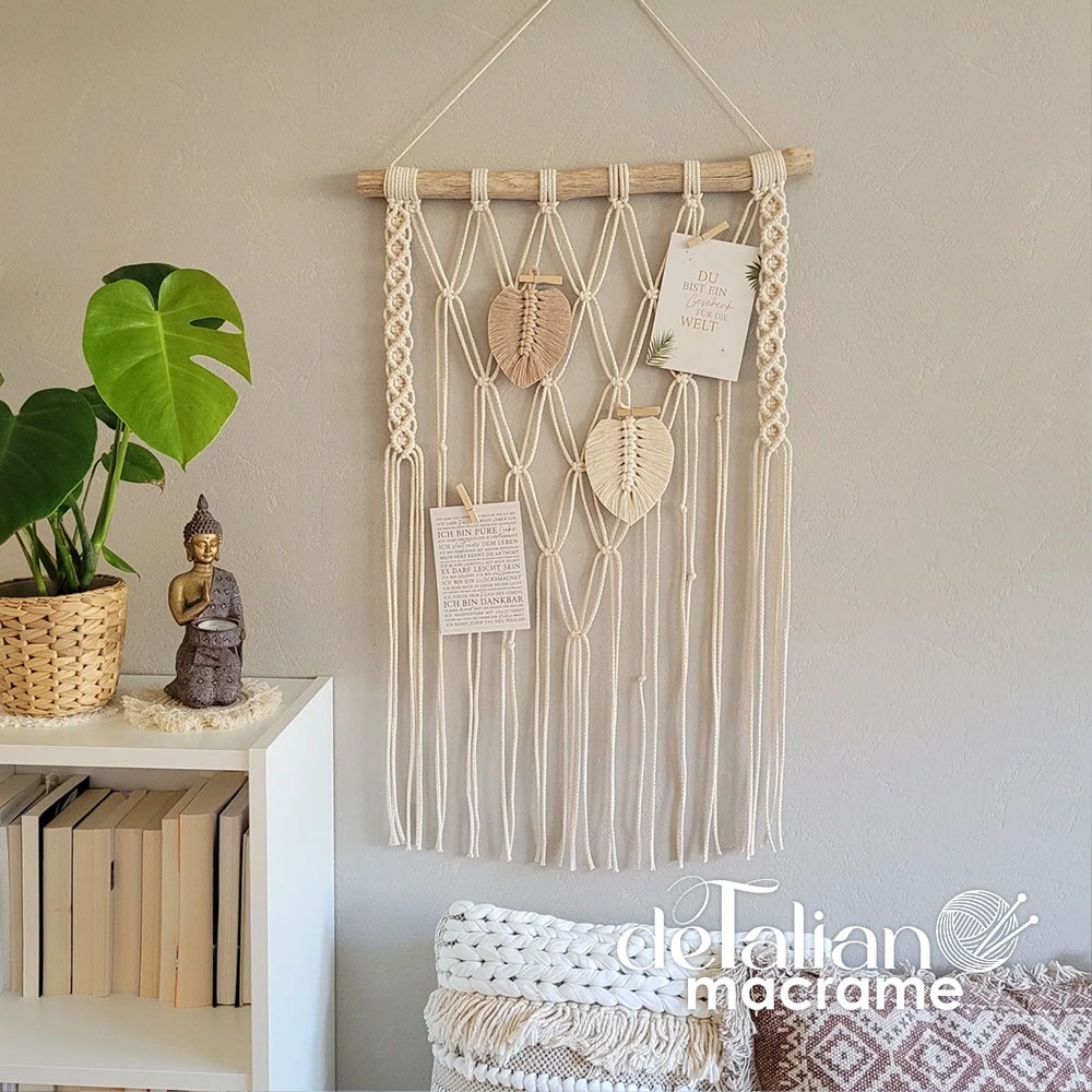 Macrame gantungan foto polaroid