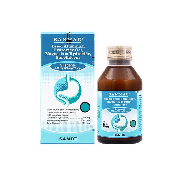 SANMAG SIRUP 120 ML - OBAT MAAG