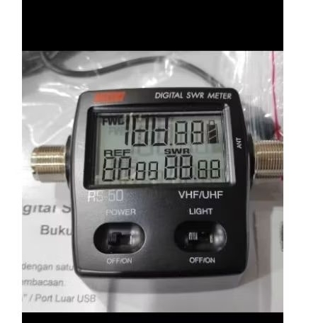 SWR Power Meter Digital Nissei RS50 VHF/UHF