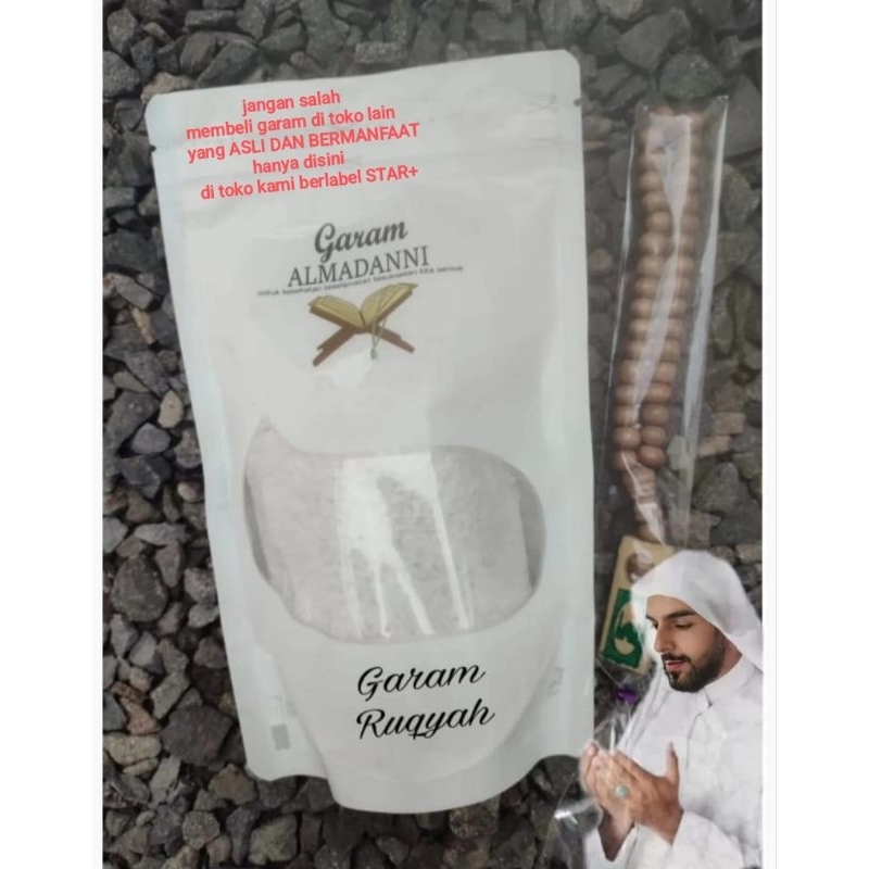 

Garam Ruqyah Almadanni Original 100% Tolak Bala , membuka Aura Positif Tubuh , Rejeki , Kesehatan , Enteng jodoh garam ruqyah 250 gram original
