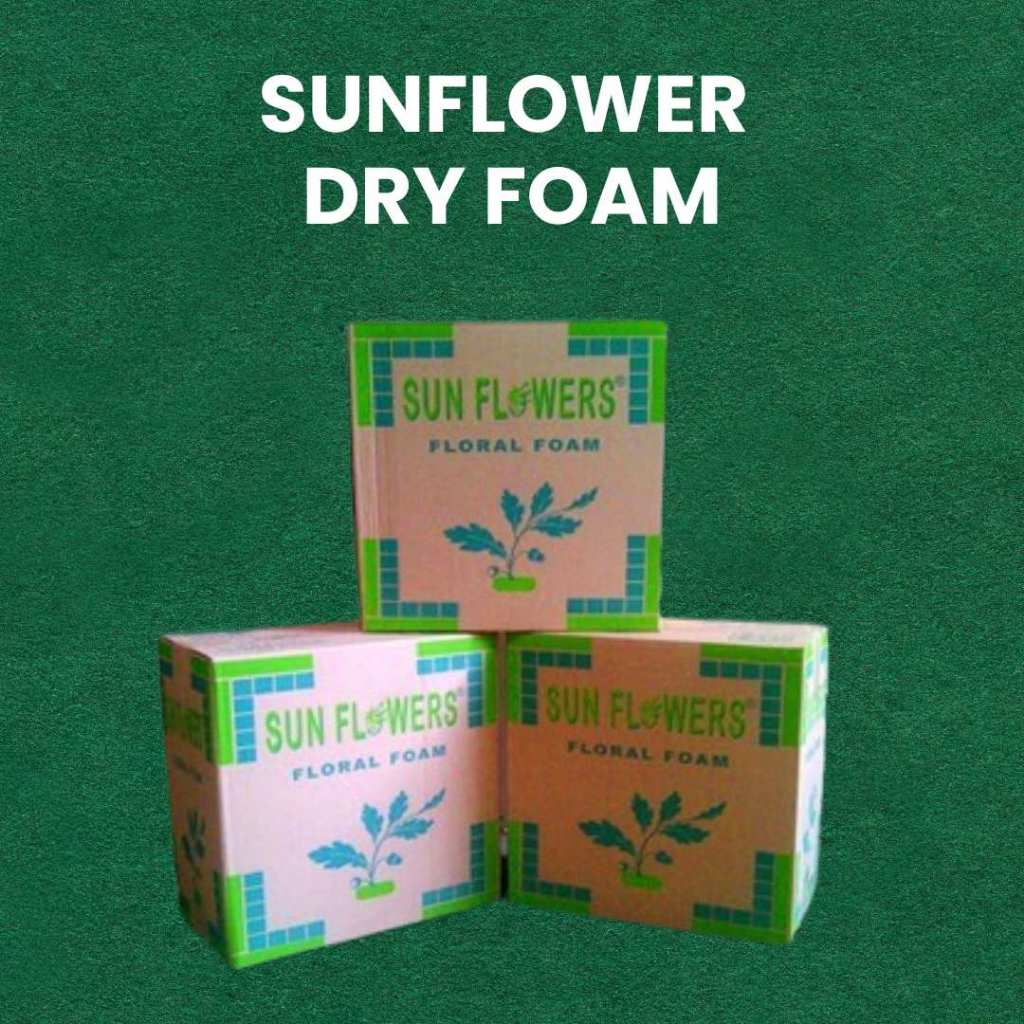 Sunflowers Oasis Foam / Floral Foam Kering / Busa Kering Foam / Oasis / Oasis Foam Premium