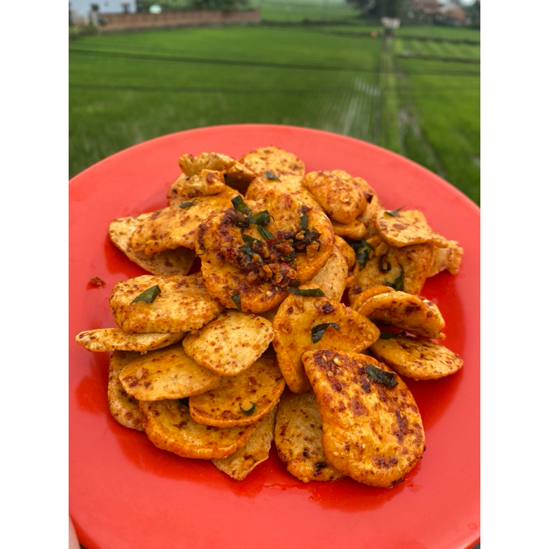 

Basreng Cikruh sijudesss pedas daun jeruk bawang