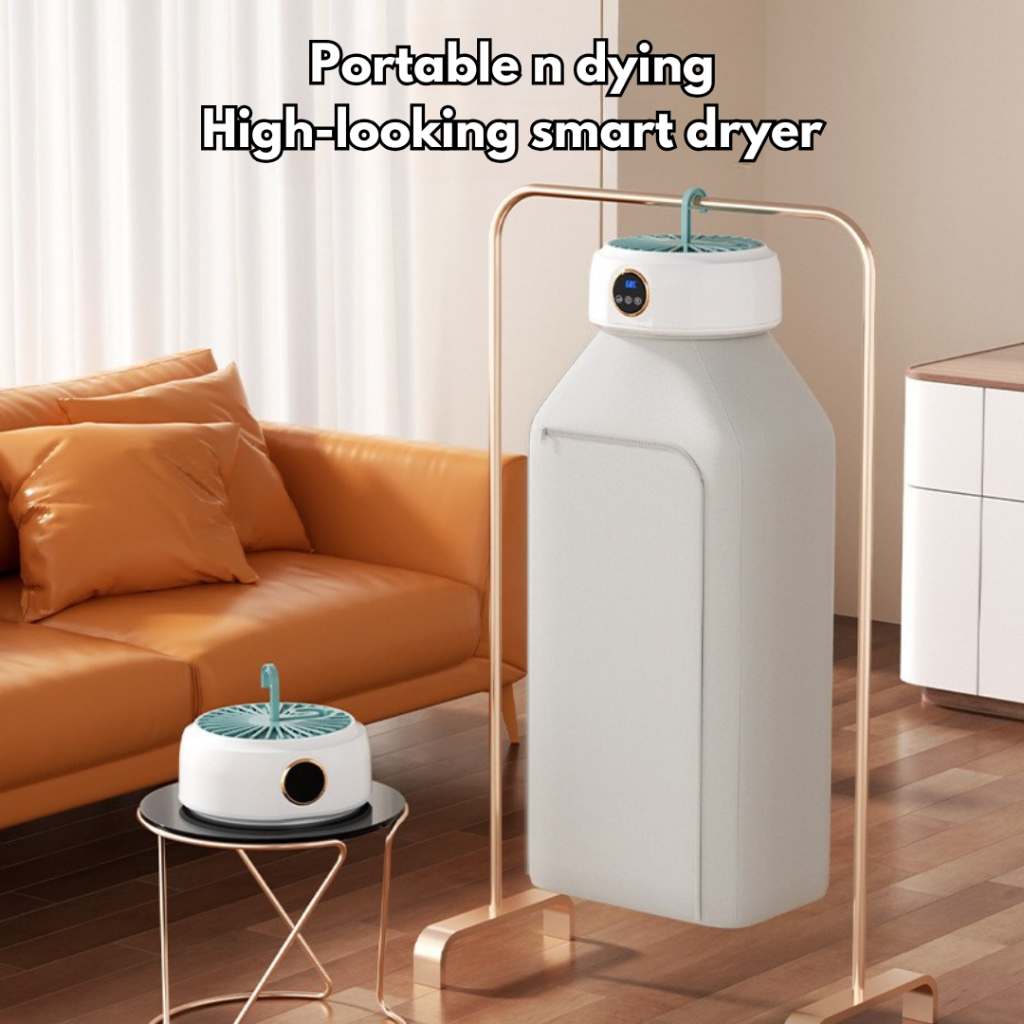 Folding Portable Heater / Mesin Pengering Pakaian Portable / Alat Pengering Baju Listrik Portable / 