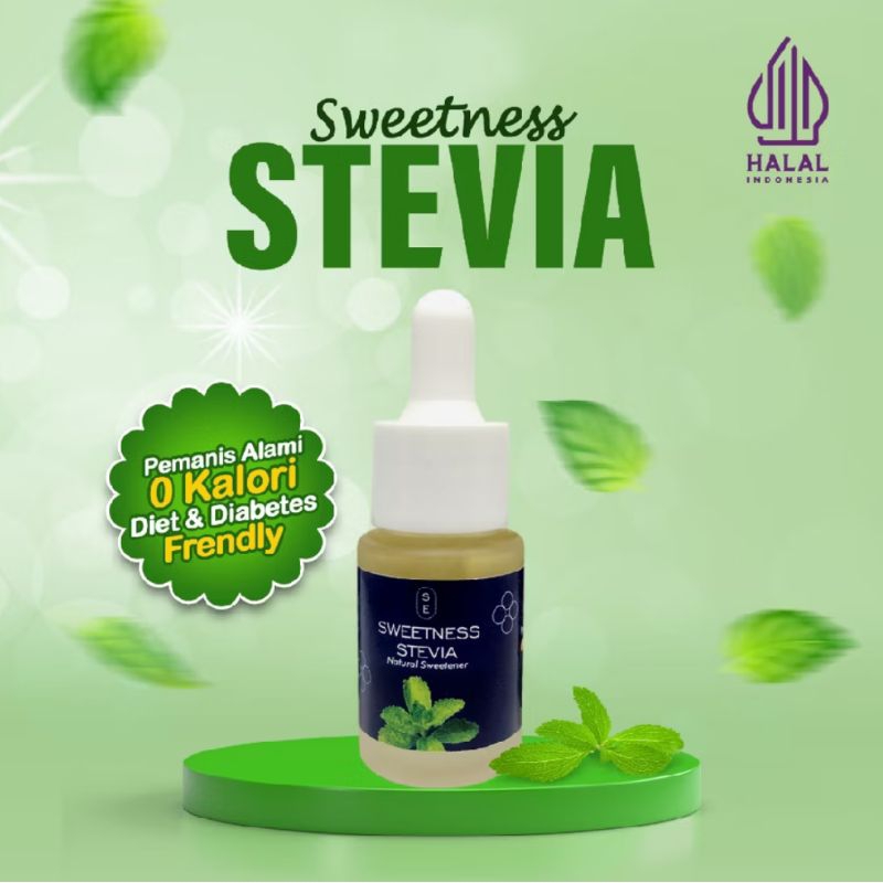 

Sweetness Stevia Pemanis Alami Nol Kalori Pengganti Gula