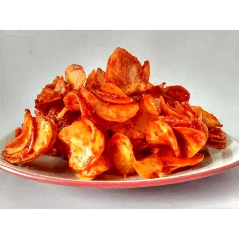 

500 GRAM KERIPIK SINGKONG BALADO PEDAS MANIS | KERIPIK SINGKONG LENGKET