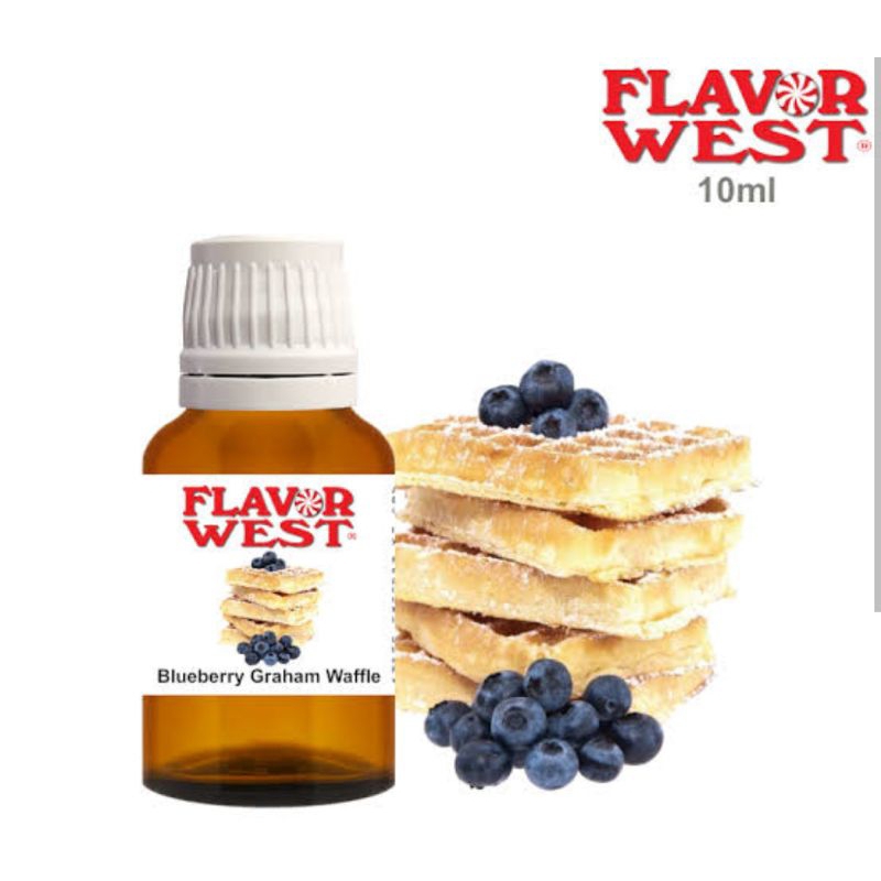 

Flavor West Blueberry Graham Waffle Essence Flavours