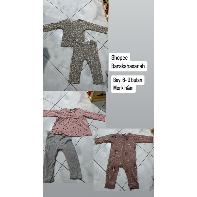 baju bayi H&M preloved
