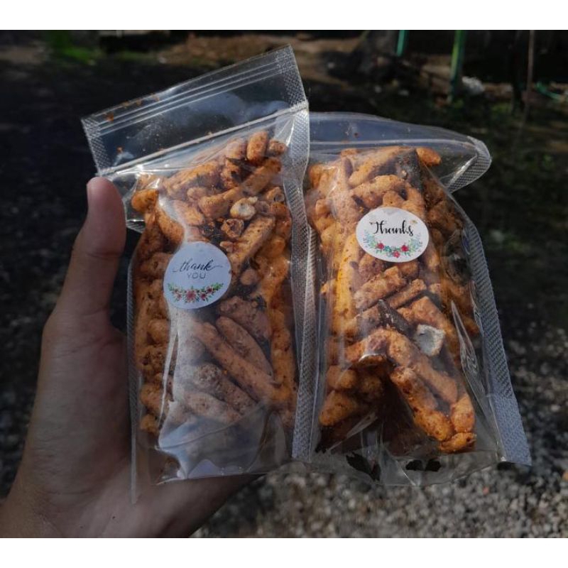 

basreng pedas daun jeruk / cemilan gurih pedas