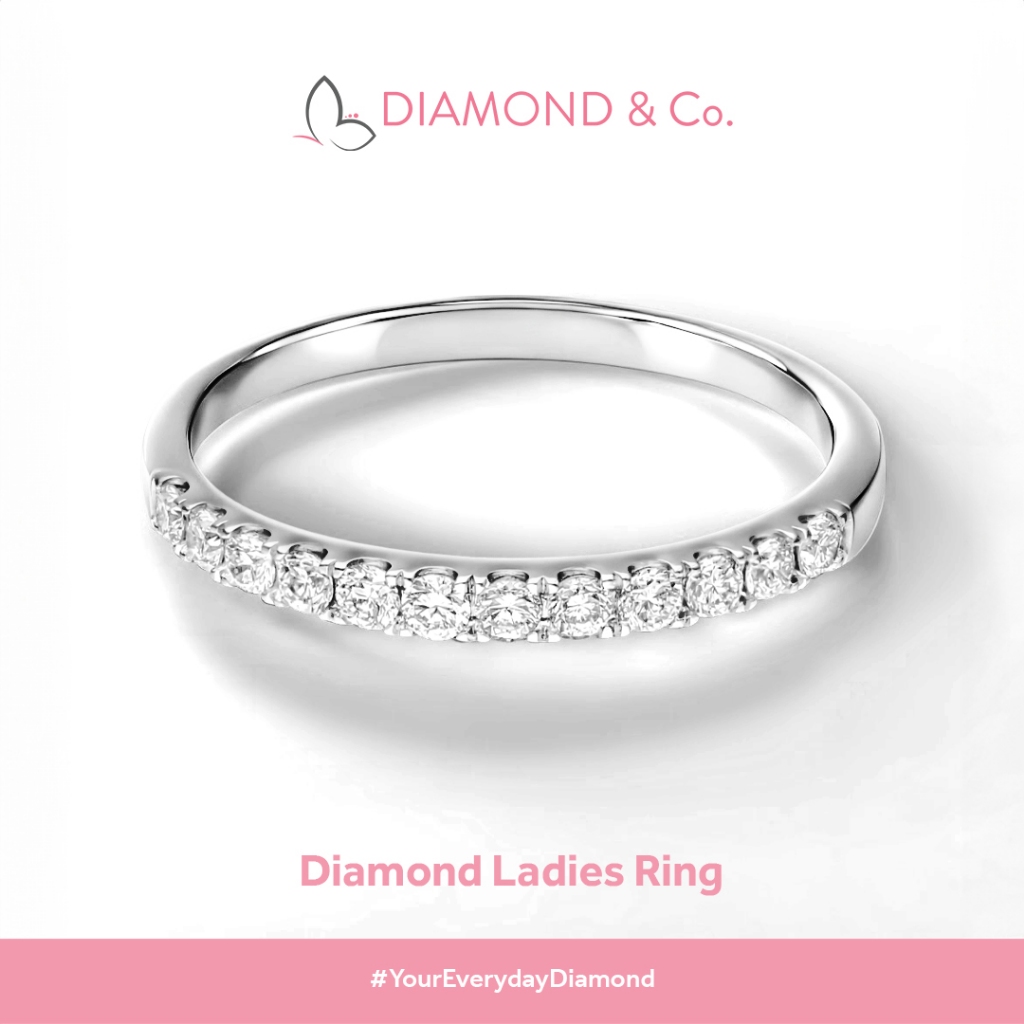 Diamond & Co - Diamond Ladies Ring Listring DCWSS0074