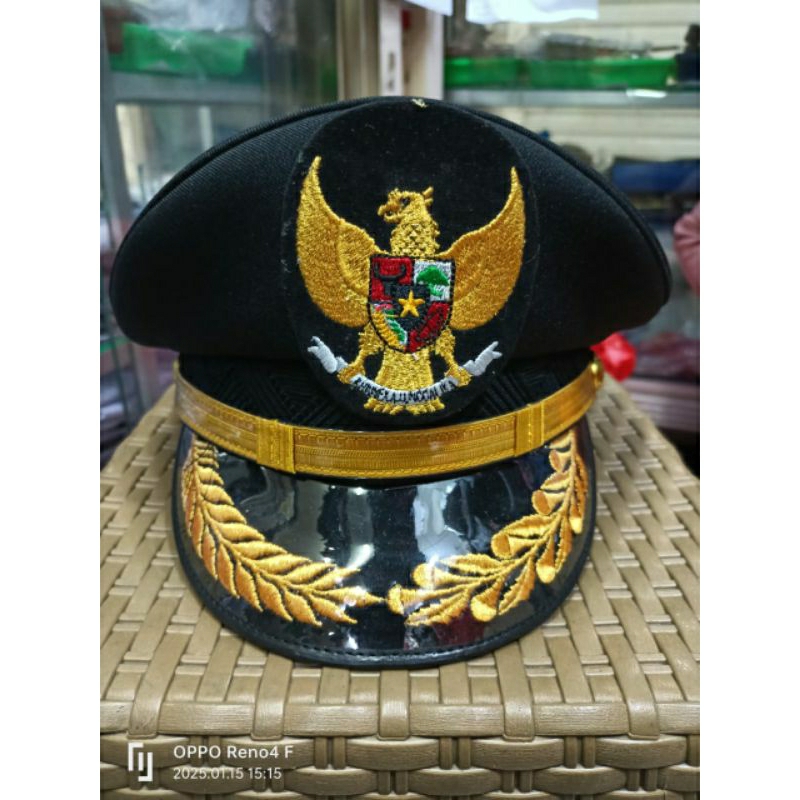 TOPI PET BUPATI PRIA/TOPI BUPATI/ TOPI PET PDU BUPATI/ BUPATI/ TOPI PET