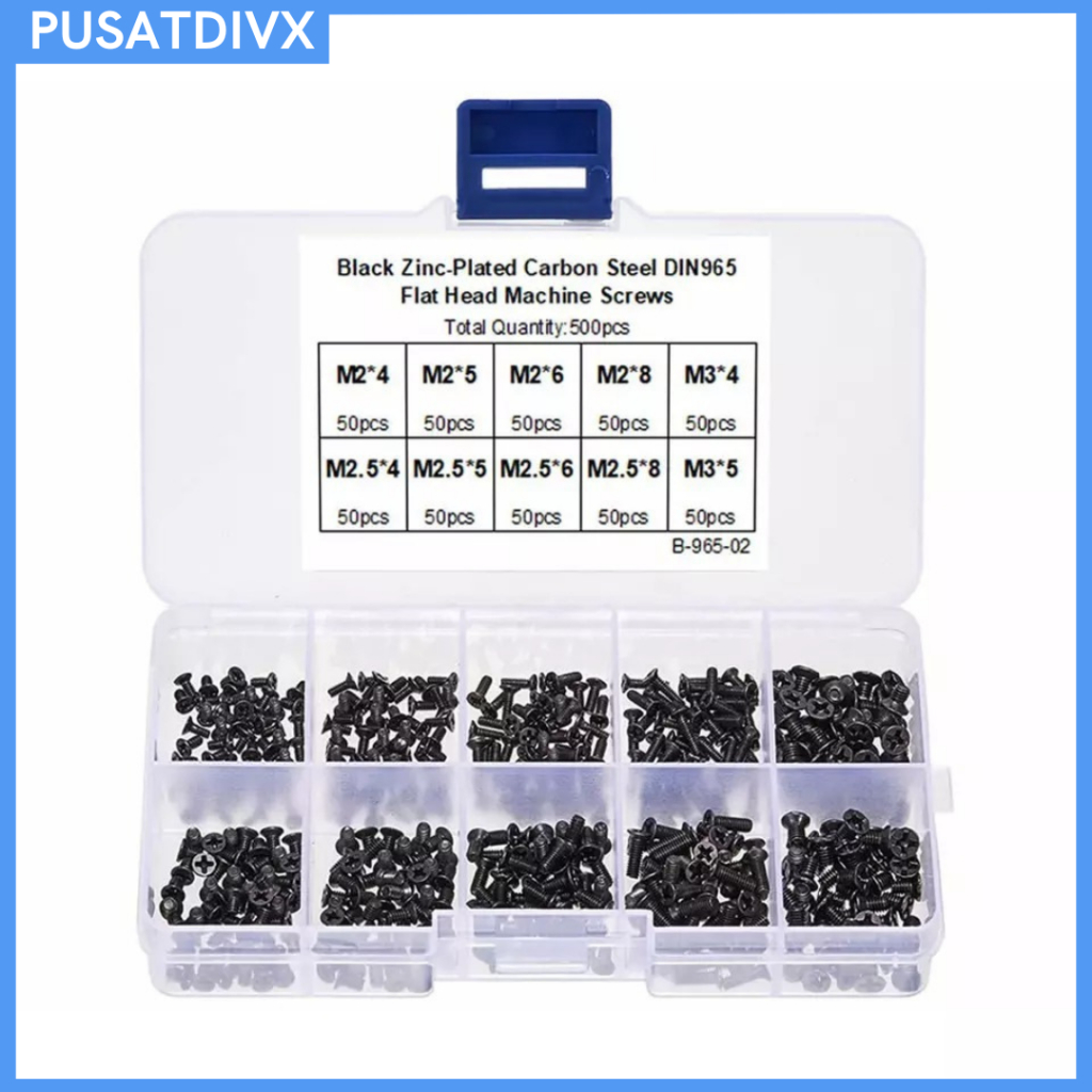 SANJI 500PCS BAUT MSI LAPTOP SCREWS NOTEBOOK