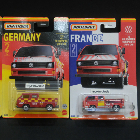 Matchbox 1990 Volkswagen Transporter Crew Cab