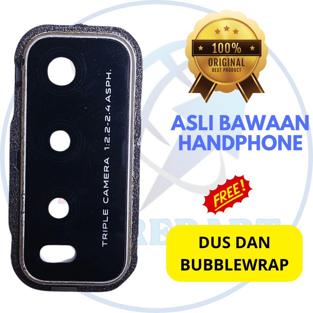 Kaca lensa kamera hp Vivo y20s - y20 - y20i - y12s asli original copotan cabutan bawaan