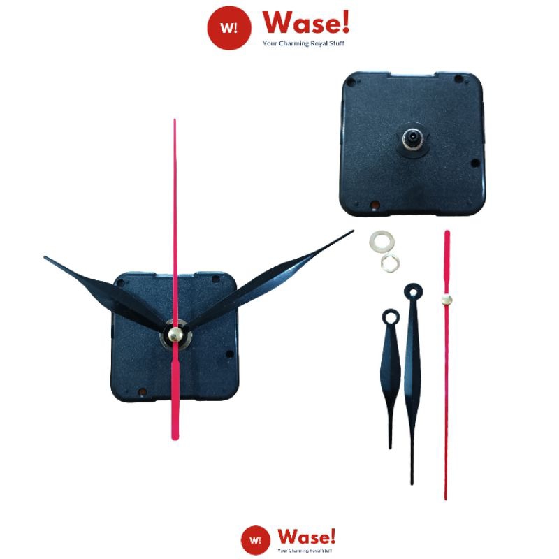 Mesin jam dinding / Mesin jam dinding Quartz detak / Mesin jam dinding Sweep senyap