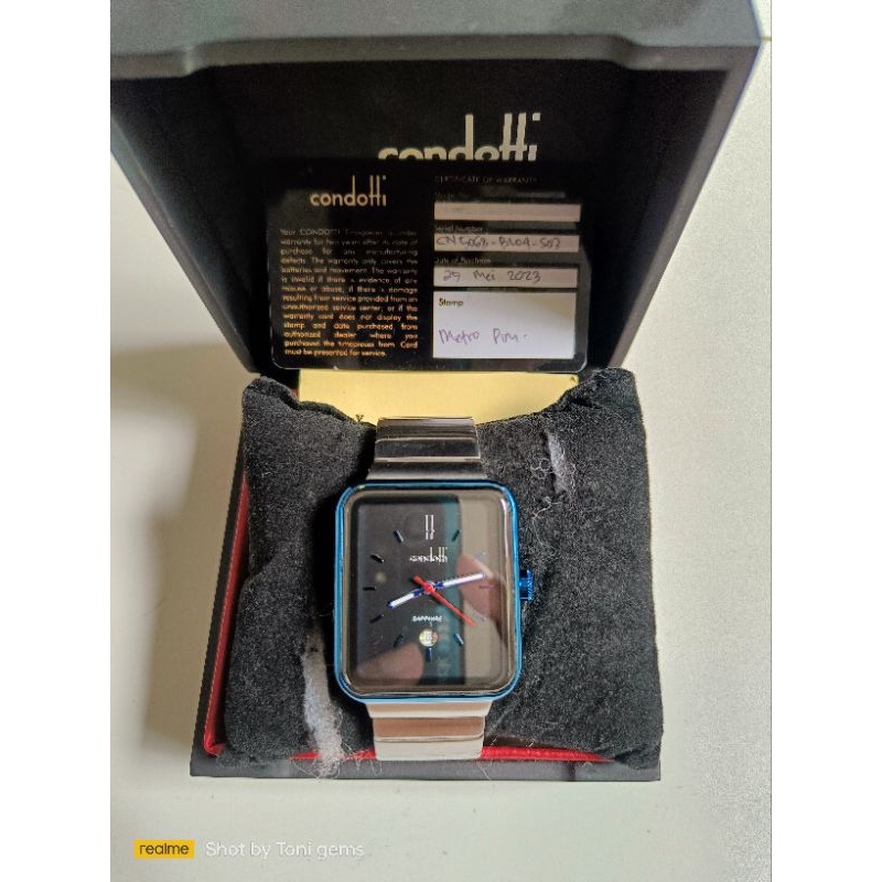 Jam condotti CN5068 Original bekas bagus normal semua siap pakai fullset