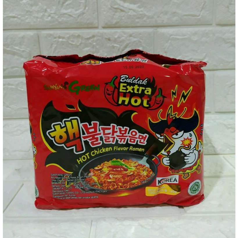 

Samyang Green Buldak Extra Hot 140 gr