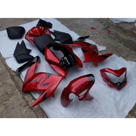 Paket Body Modifikasi Model Fighter PNP Yamaha Byson Karbu