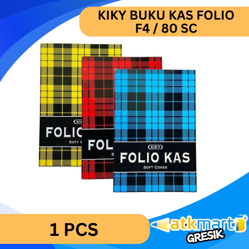 

KIKY BUKU KAS FOLIO / BUKU KAS FOLIO / BUKU KAS F4 80 LEMBAR 100 LEMBAR