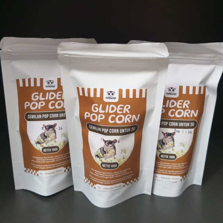 ADEWAP GLIDER Popcorn Snack Camilan Sugar Glider