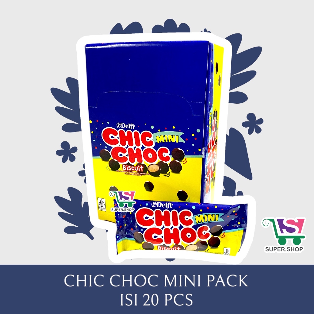 

Delfi Chic Choc Mini Cokelat Biscuit PACK (isi 20 pcs)