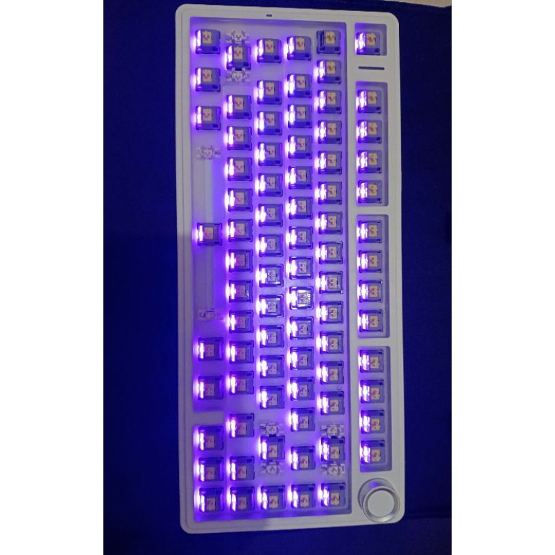 barebone aula f75 + switch hmx lemon grape 80 pcs