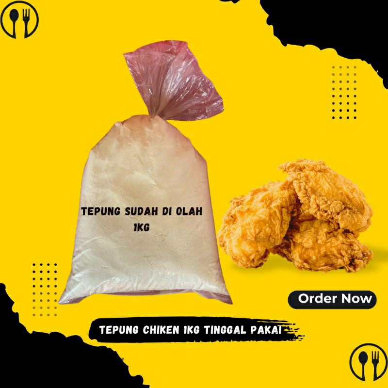 

Tepung premium fried chicken instan