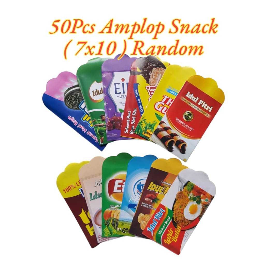 

Amplop Lebaran Idul Fitri Isi 50Pcs Amplop Hari Raya Idul fitri