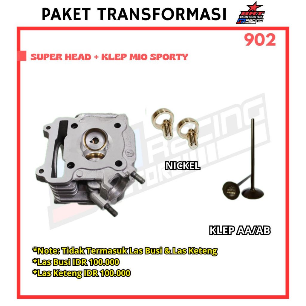 BRT Promo 902 Head - Klep Mio Sporty
