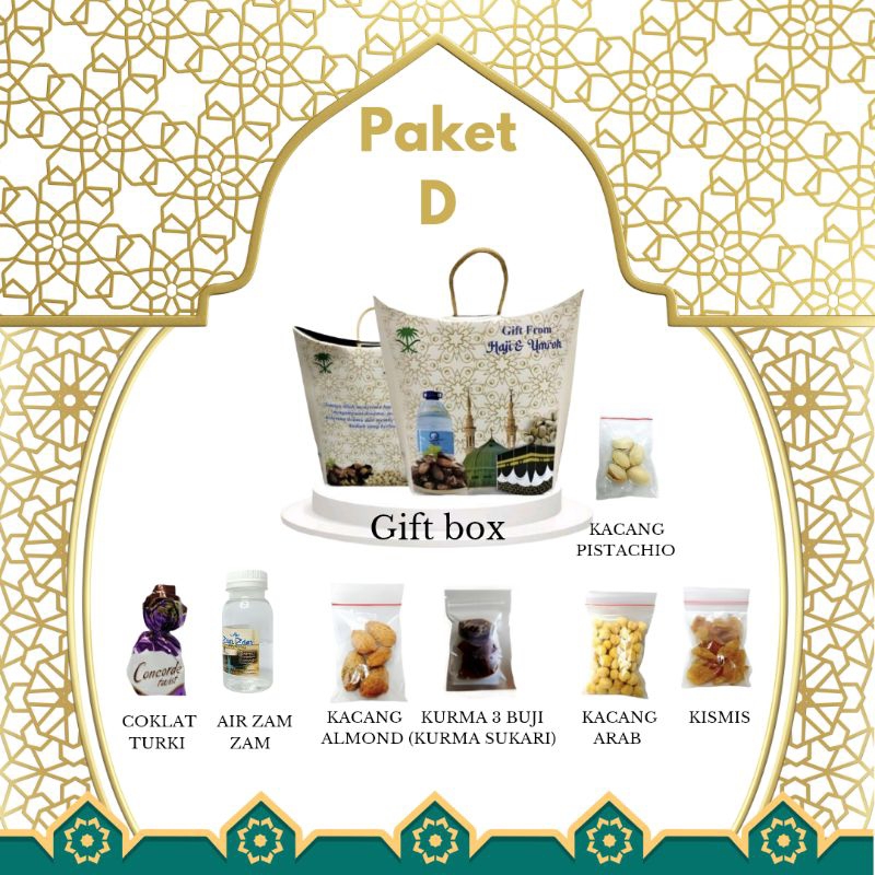 

paket oleh oleh haji dan umrah kode D