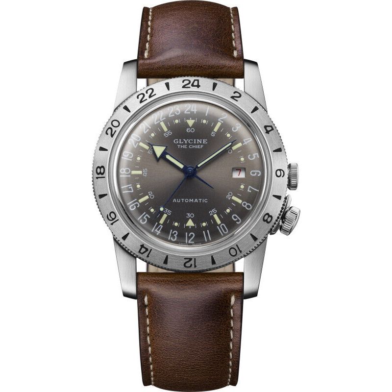 Glycine GL0412 Airman Vintage The Chief Purist 40mm Automatic Watch