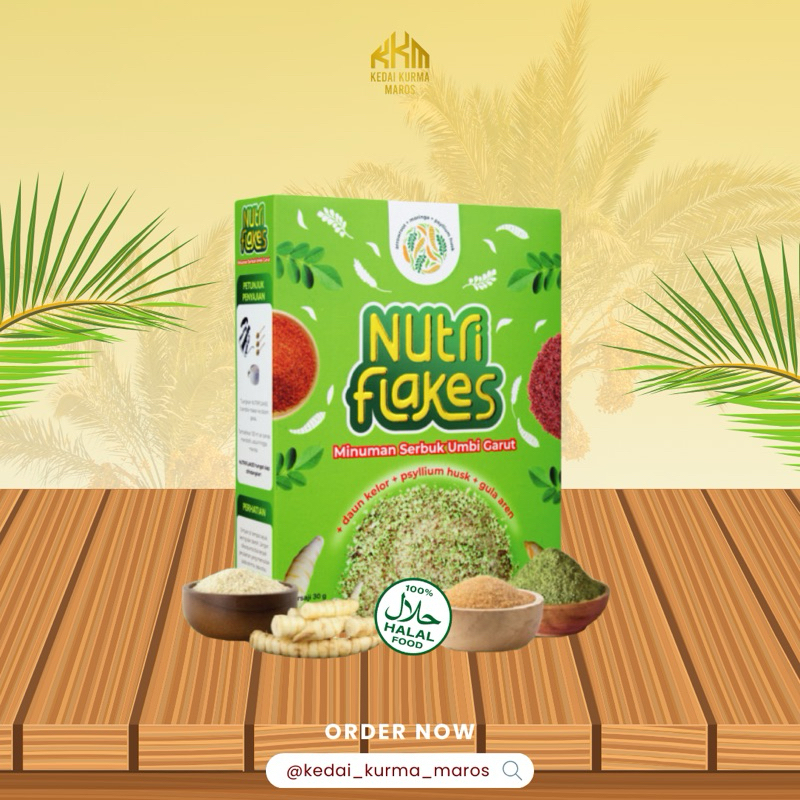 

Nutriflakes/ Minuman Serbuk Umbi Garut