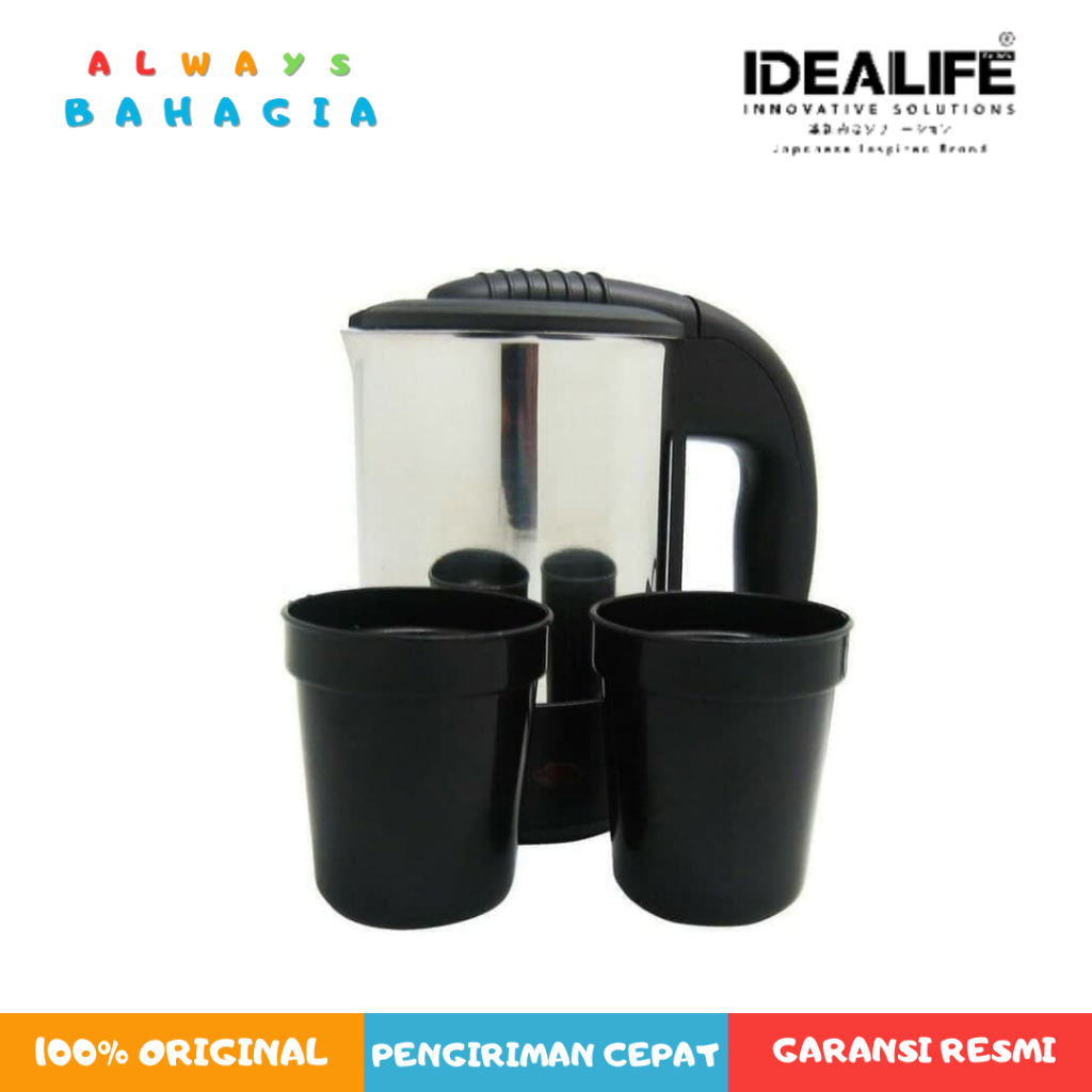 IDEALIFE IL-110mini Auto Electric Kettle Teko Listrik 0.5 Liter